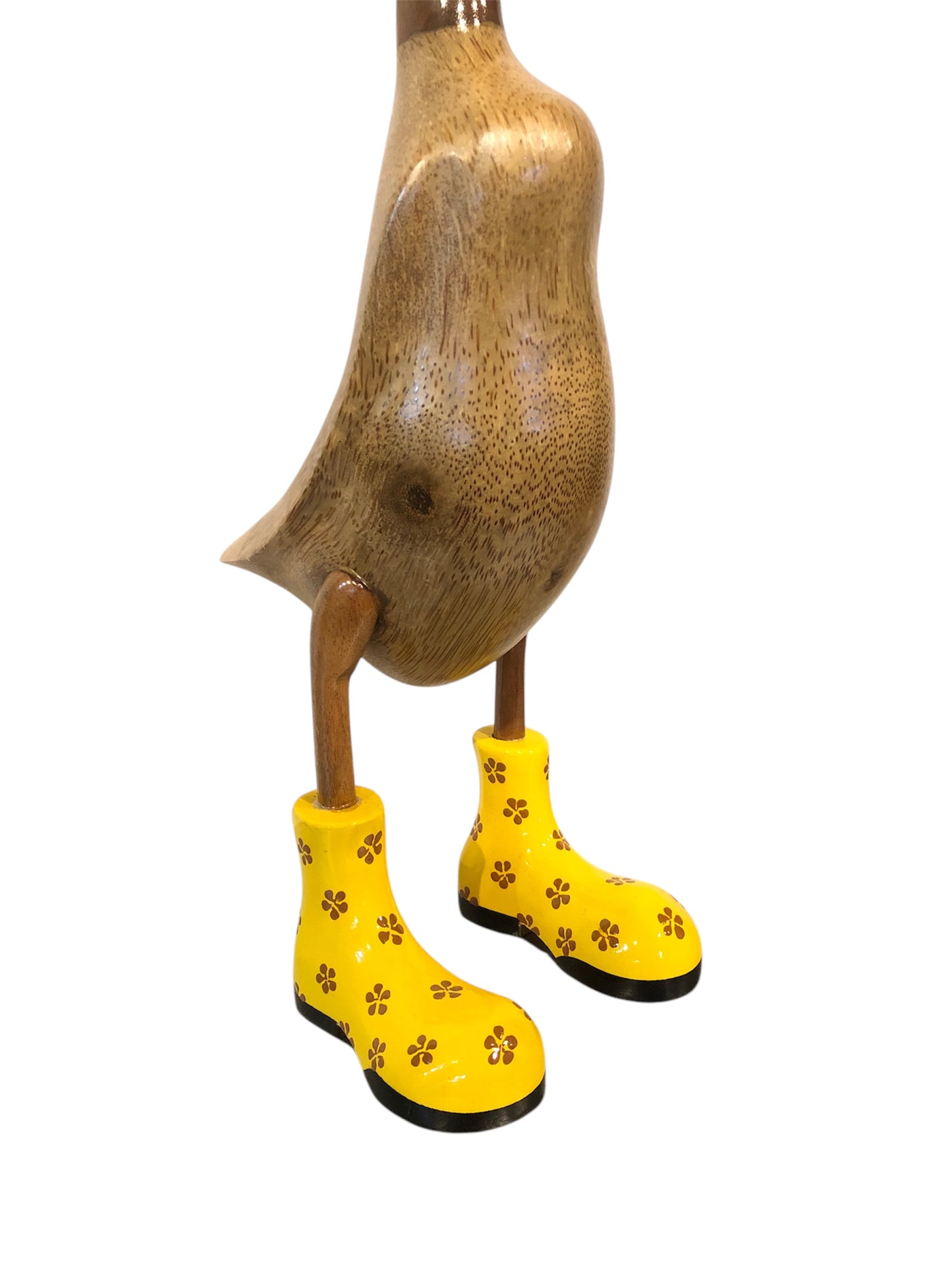Papera Giulia Anatra Grande 50CM Cappello Nero Scarpe Gialle