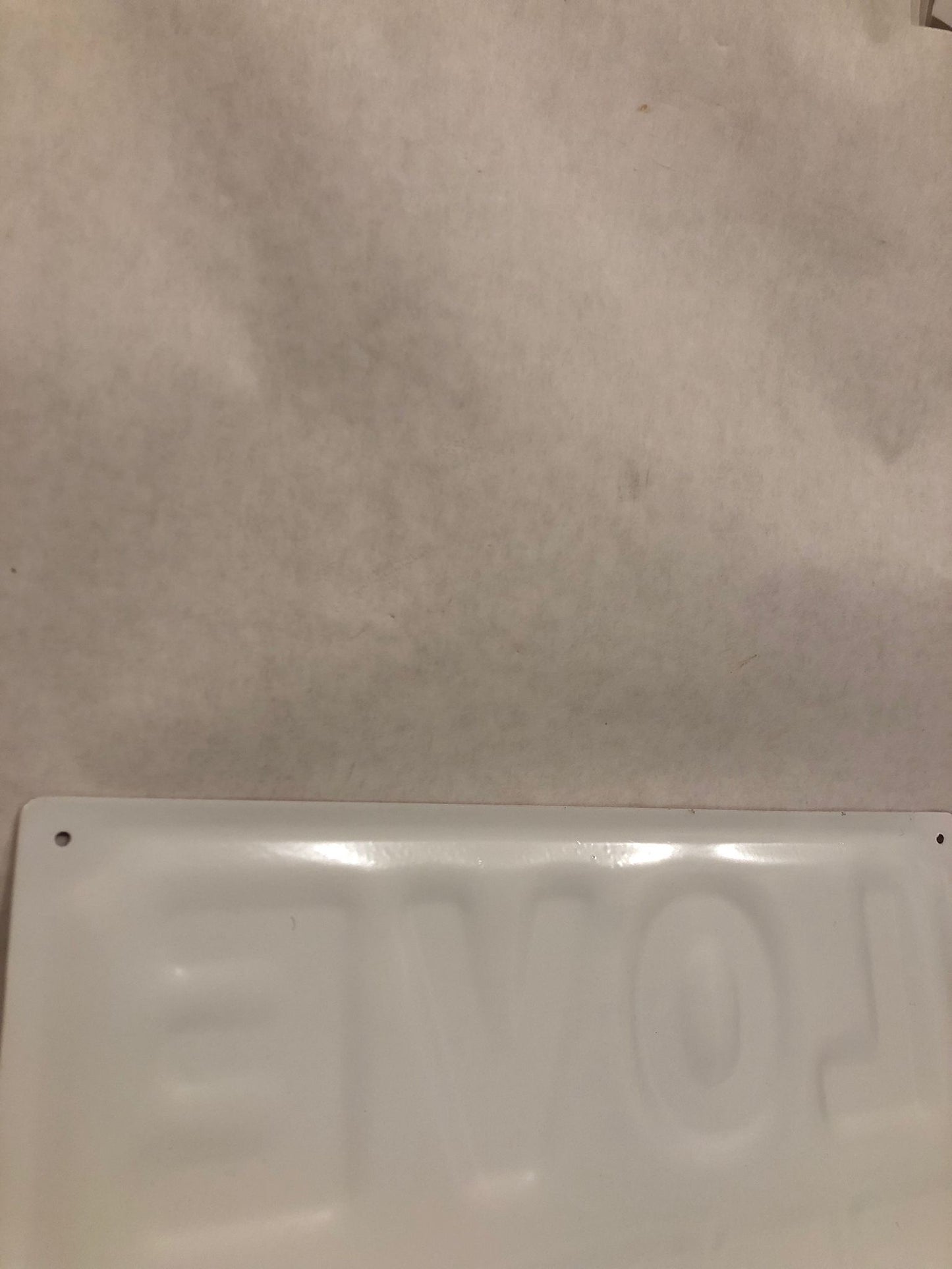 Targa Vintage in Metallo LOVE – Insegna Shabby Chic con Scritta Motivazionale