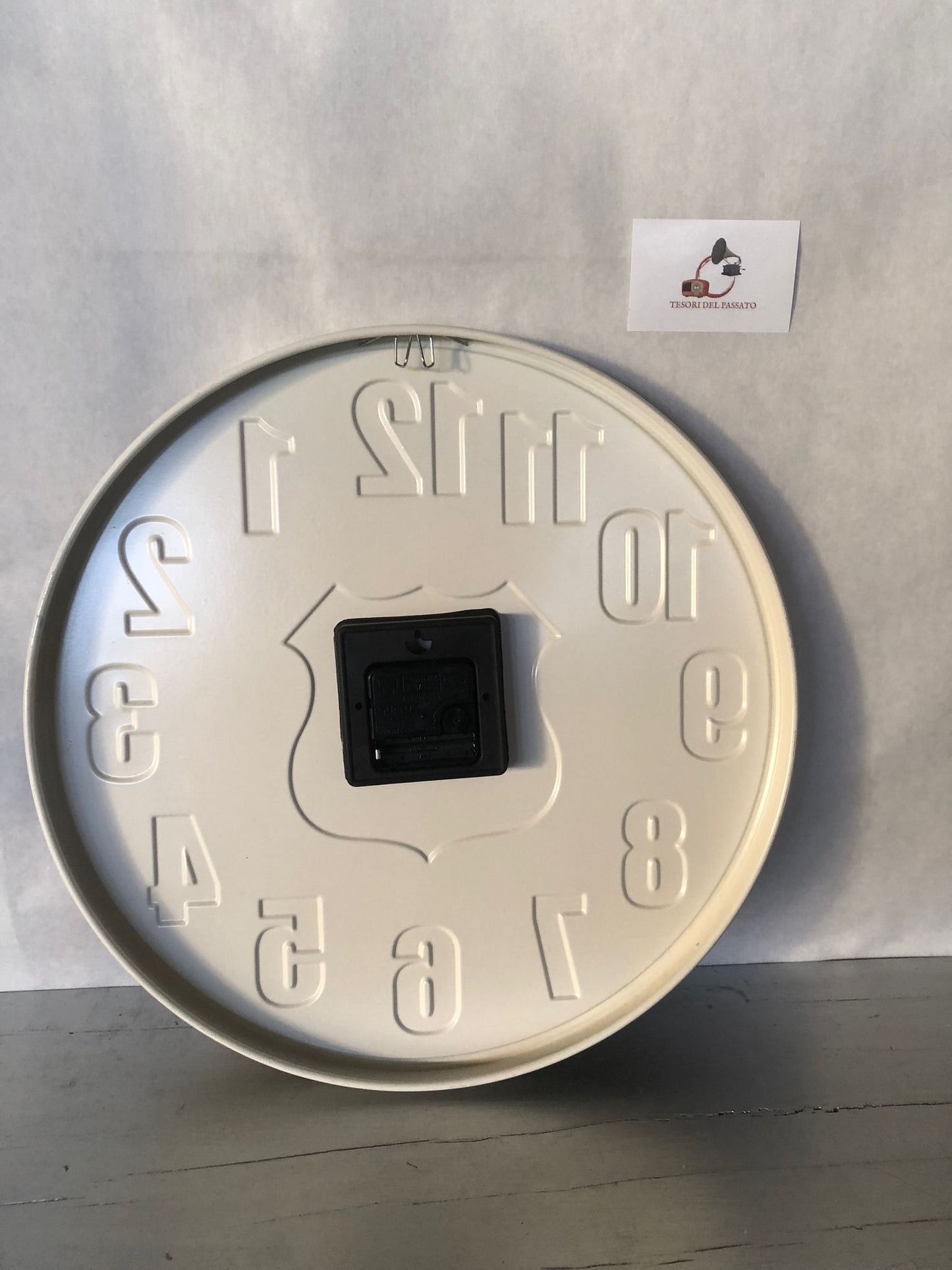 Orologio da Parete Vintage Route 66 – Orologio Rotondo Stile Americano Retrò per Casa e Locali