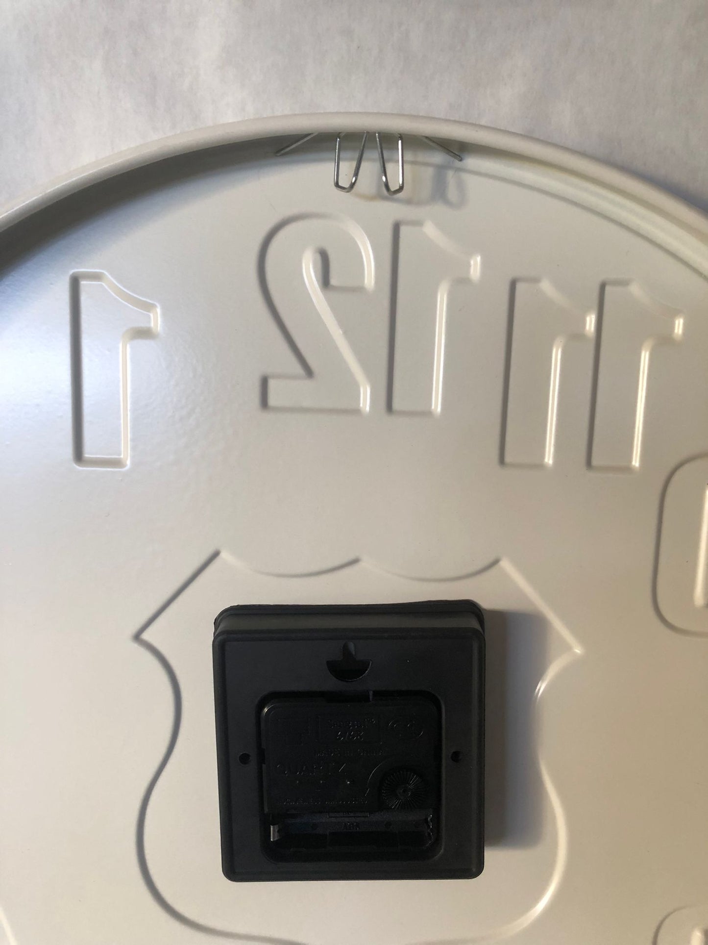 Orologio da Parete Vintage Route 66 – Orologio Rotondo Stile Americano Retrò per Casa e Locali